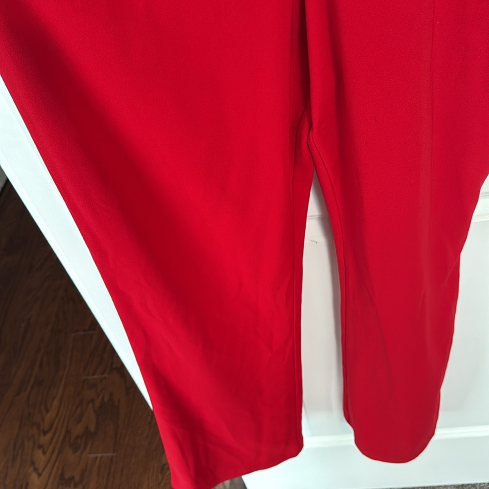 Size 14 Red Halter Jumpsuit - Picture 6 of 12